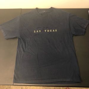 Simple All Embroidered Las Vegas Tee